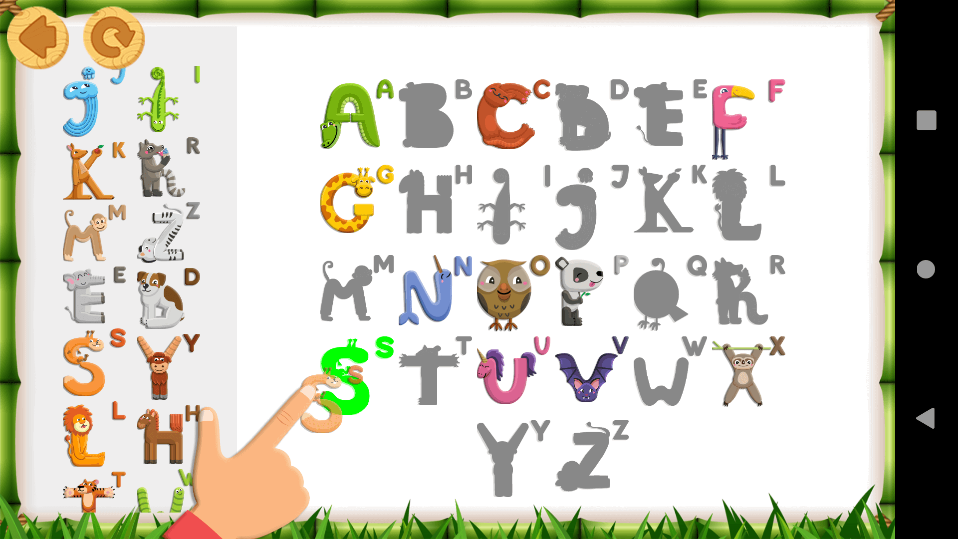 Animals Alphabet Puzzle For Kids